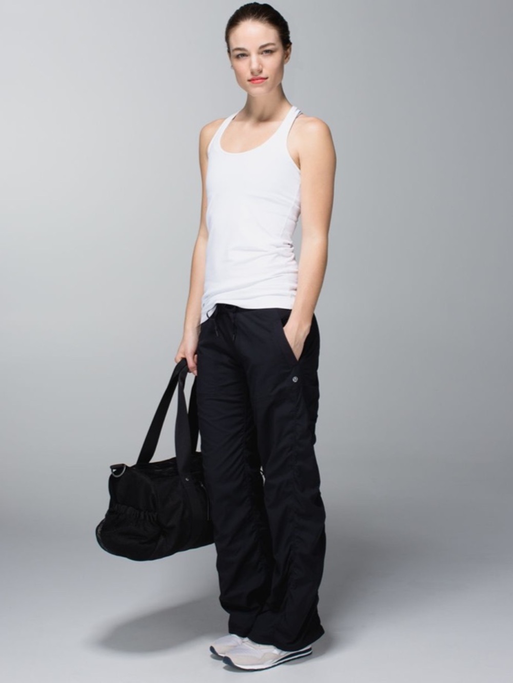 #905 Lululemon Studio Pant II Tall Lined Black Size 6 Vintage Swift